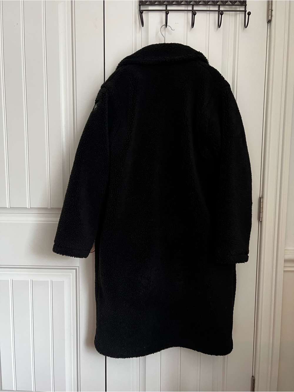 Alo Yoga Black Shepra Trench Coat mid length hem- Women Jackets & Coats - Picture 3 of 7